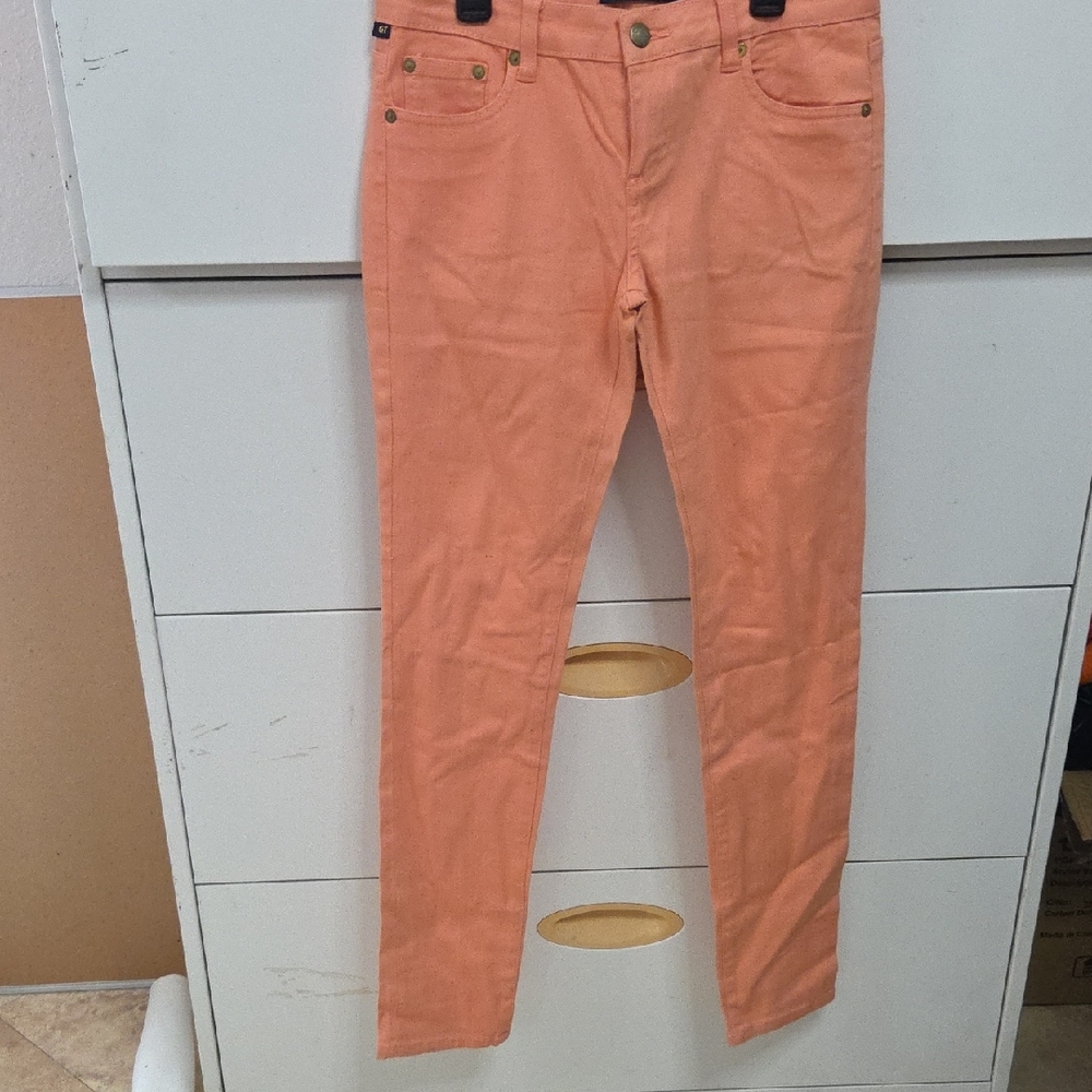Goodtime Women's Peach Pink Jeans Size 6 - Pastel Skinny Denim"[0039]